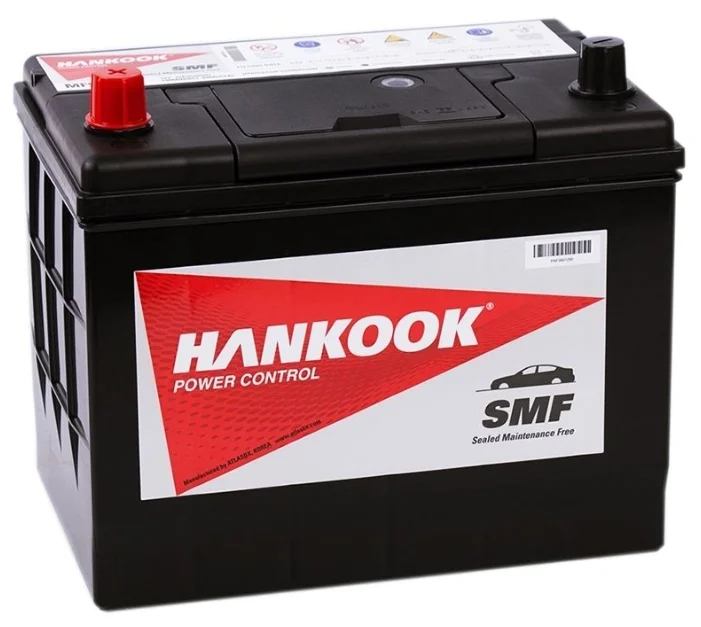 

Аккумулятор легковой "HANKOOK" 68Ач п/п MF85D23R (нижнее крепление)