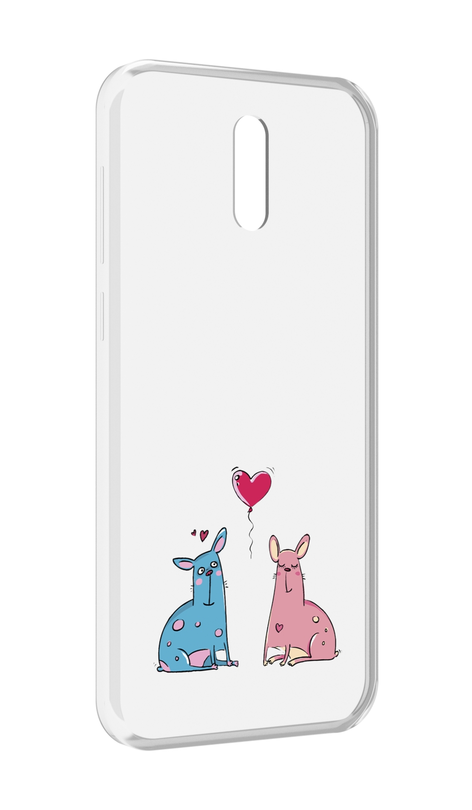 

Чехол MyPads Лама любовь для Alcatel 3L (2019), Прозрачный, Tocco