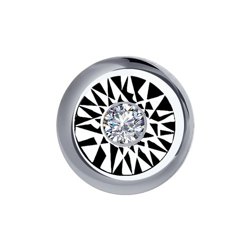 

Бегунок из белого золота SOKOLOV Diamonds 1030751-3, бриллиант, 1030751-3