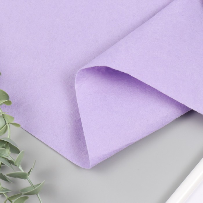 

Фетр мягкий 1 мм в рулоне "Глициния" 50х70 см, Фиолетовый