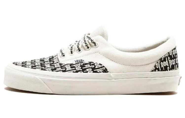 

Кеды унисекс Vans Fear of God x Era 95 dx white black fog белые 36.5 EU, Белый, Fear of God x Era 95 dx white black fog