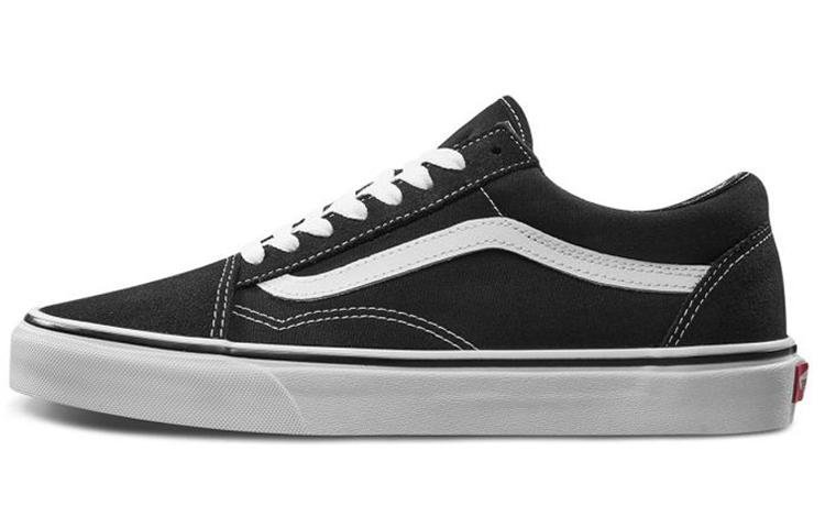 

Кеды унисекс Vans Old Skool Black черные 45 EU, Черный, Old Skool Black