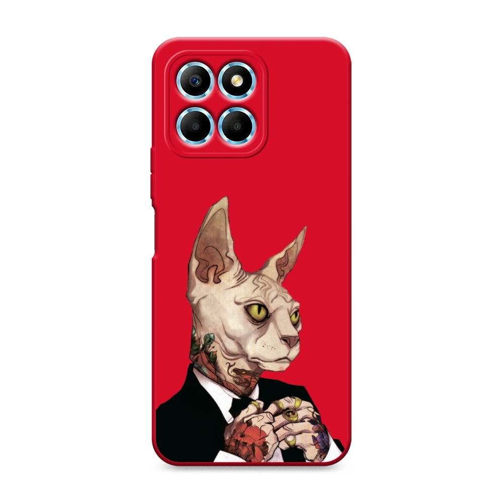 

Чехол Awog на Honor X6/X6s "Татуированный сфинкс", Бежевый;черный;красный, 6120253-1