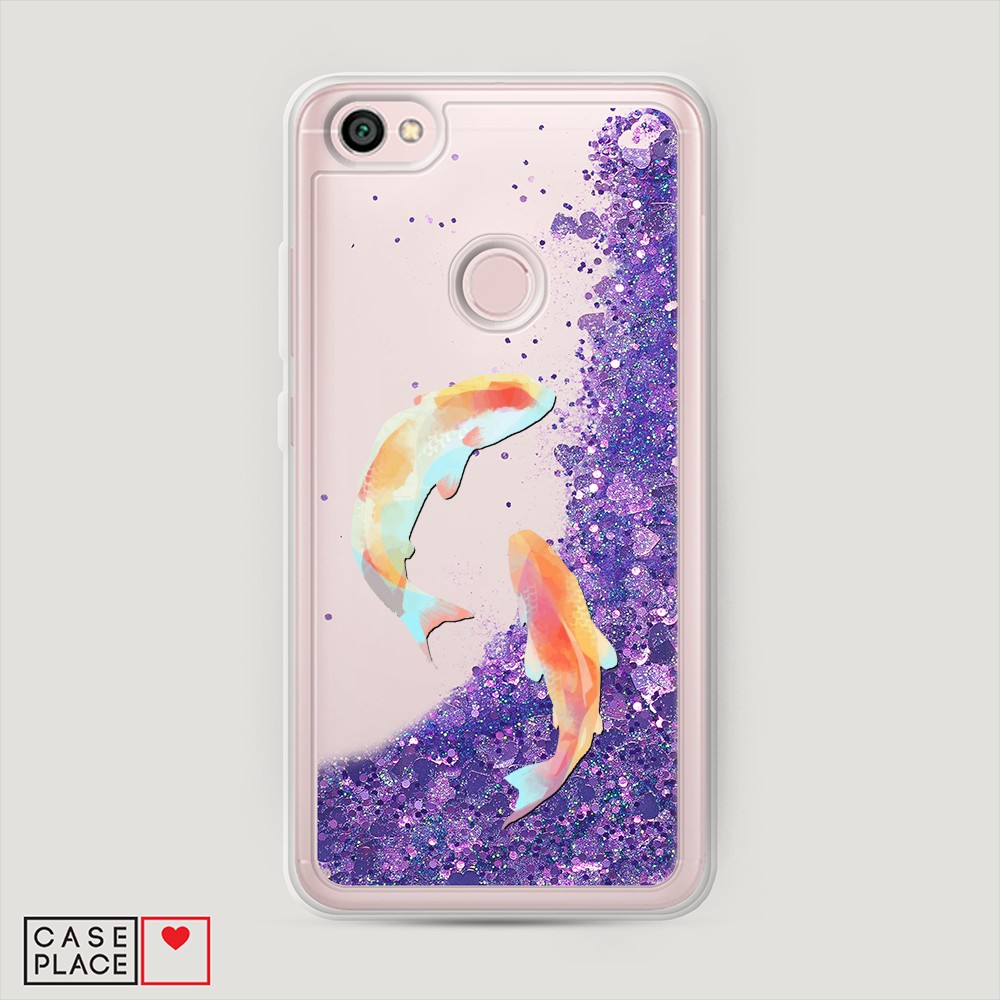 

Чехол Awog на Xiaomi Redmi Note 5A Prime "Акварельные карпы", 32992-1