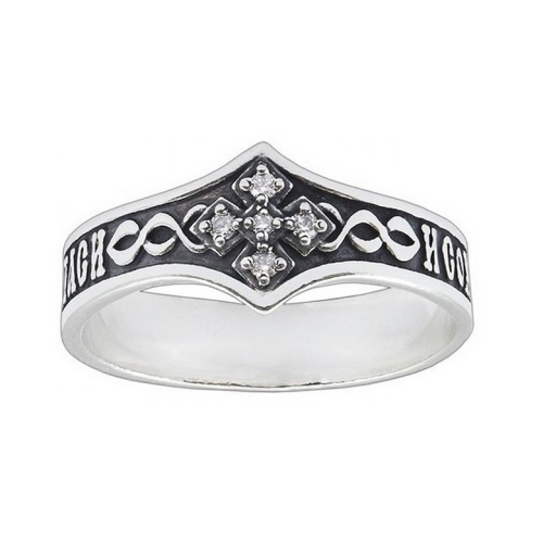 

Кольцо из серебра с фианитом р. 17,5 Диамида 6101-041, 6101-041