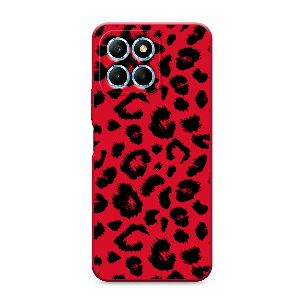 

Чехол Awog на Honor X6/X6s "Окрас леопарда фон", Черный, 6120253-1