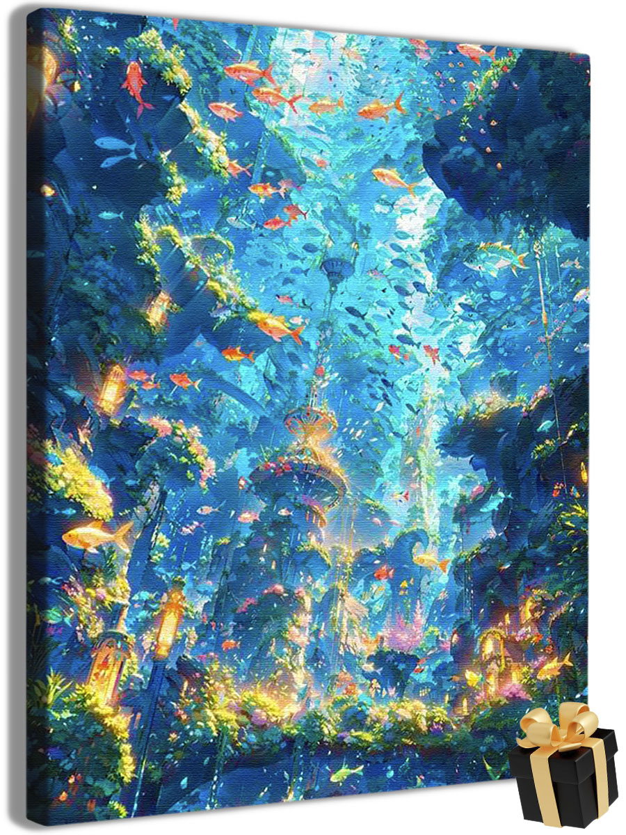 

Картины по номерам Арт-студия Unicorn атлантида N-4454 40x50 см, атлантида