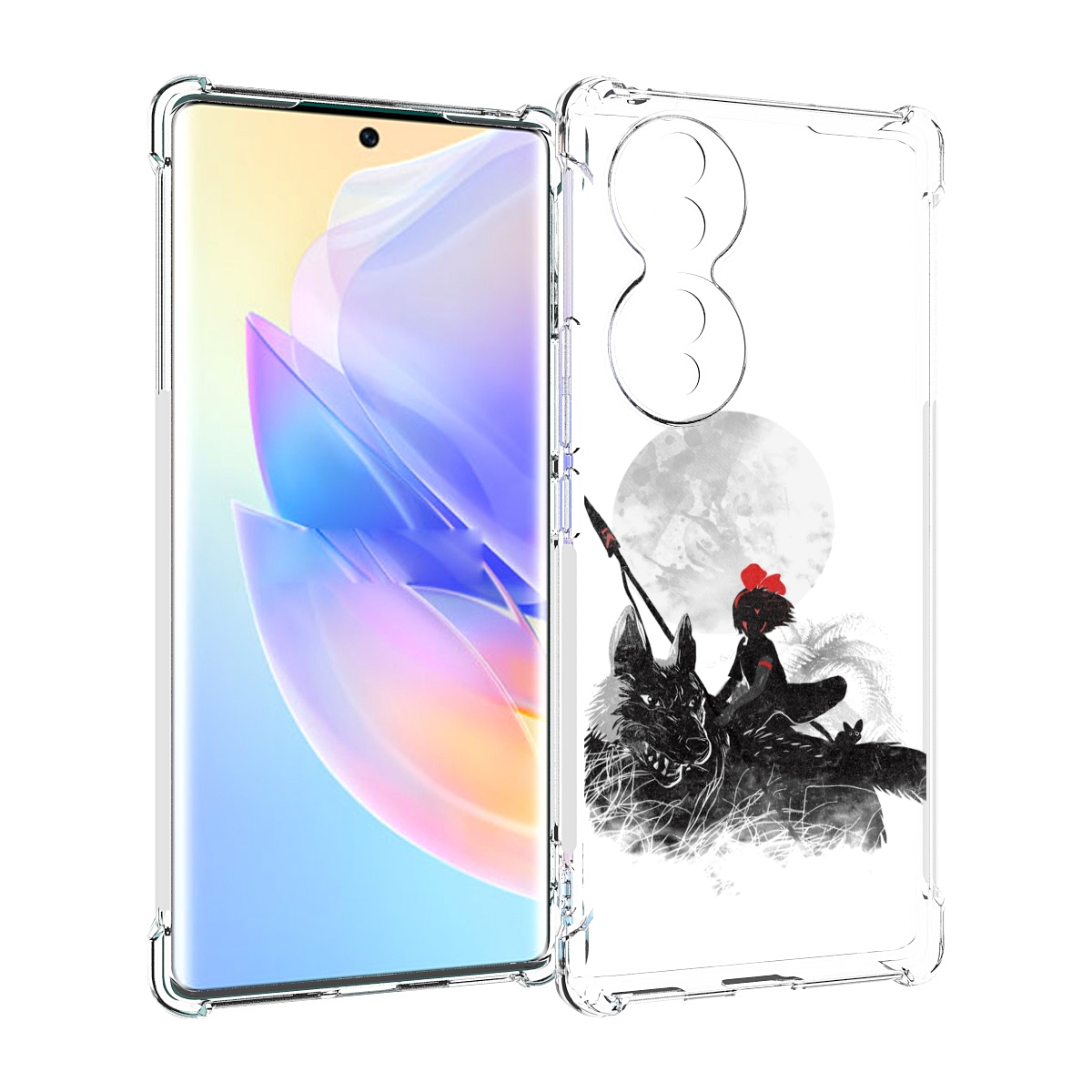 

Чехол MyPads мононоке для Honor 70, Прозрачный, Tocco