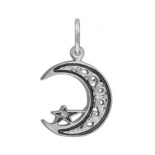 

Подвеска из серебра с фианитом 7401-051 Диамида, 7401-051