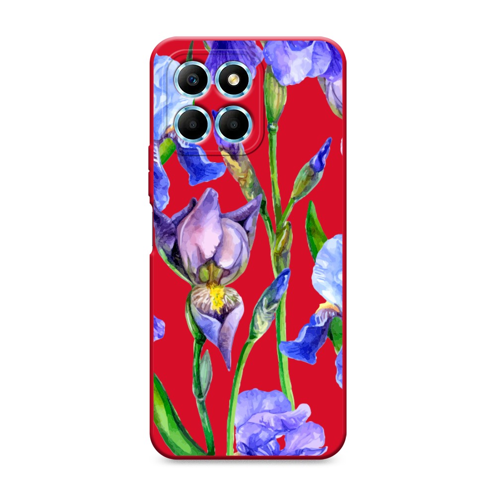 

Чехол Awog на Honor X6/X6s "Синие ирисы", Фиолетовый;голубой;зеленый, 6120253-1