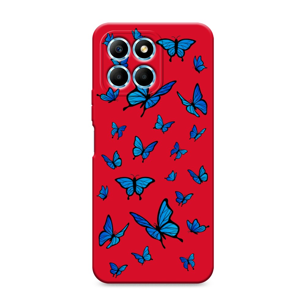 

Чехол Awog на Honor X6/X6s "Синие бабочки", Синий;белый, 6120253-1