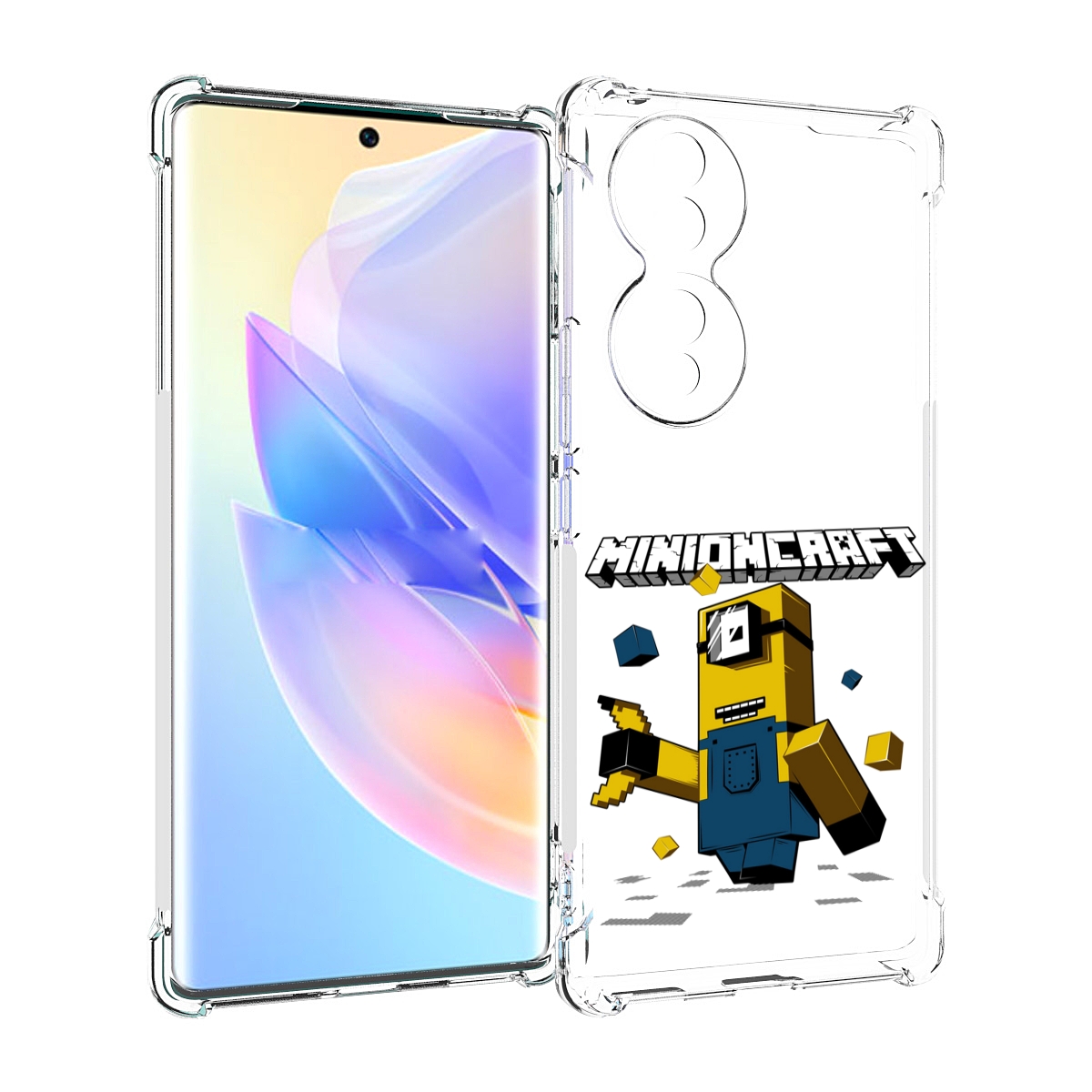 

Чехол MyPads миньон для Honor 70, Прозрачный, Tocco