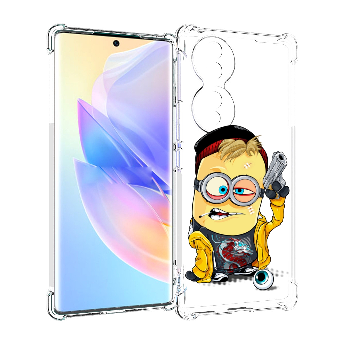 

Чехол MyPads миньон бандит для Honor 70, Прозрачный, Tocco