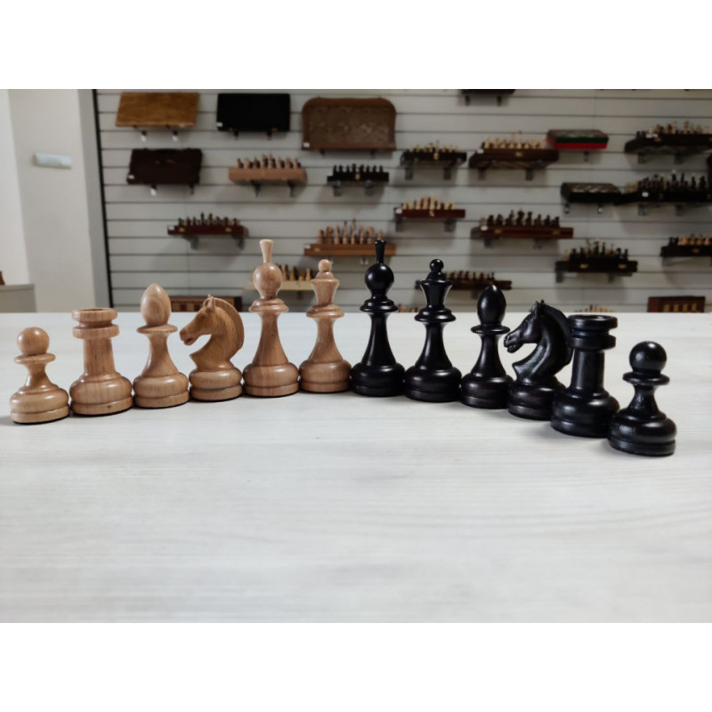 

Шахматные фигуры Lavochkashop Турнирные премиум из бука st02