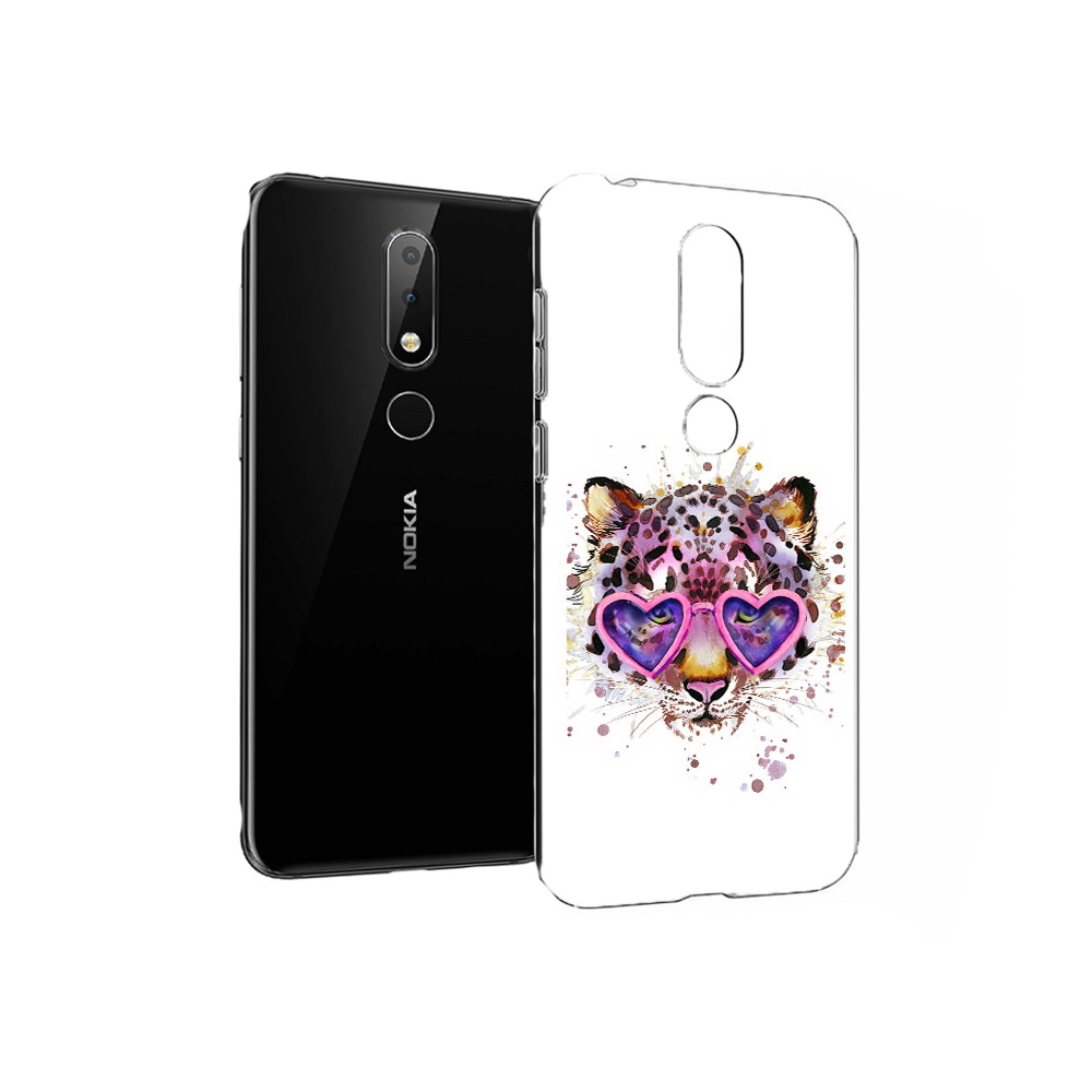 

Чехол MyPads Tocco для Nokia X6 модный леопард (PT115295.99.480), Прозрачный, Tocco
