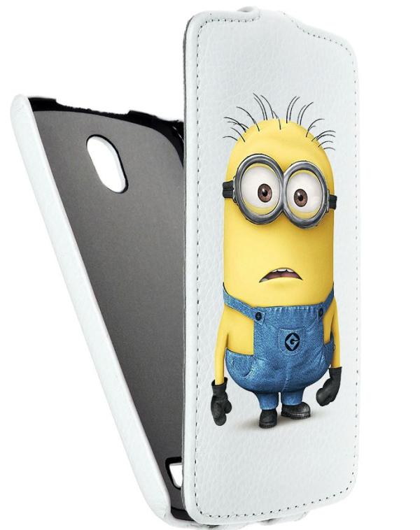 

Чехол Armor Case для HTC Desire 500 Дизайн 10, Белый