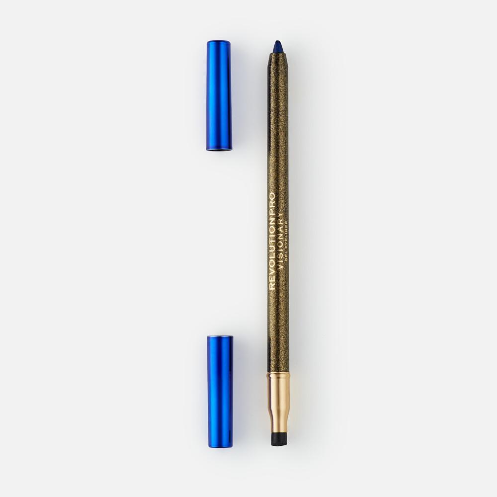 фото Контур для век revolution pro - visionary gel eyeliner pencil azure