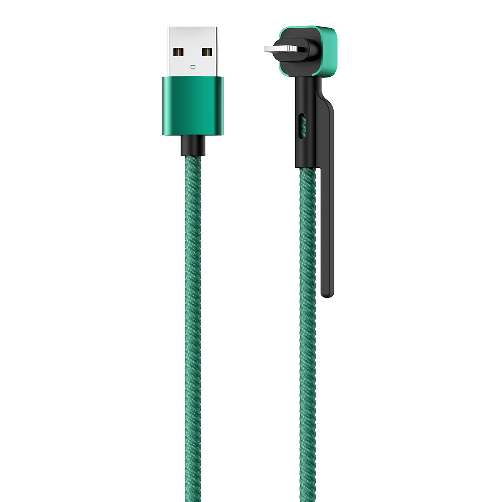 фото Кабель stand, usb 2.0 - lightning, 1.2м, 2.1a, olmio,