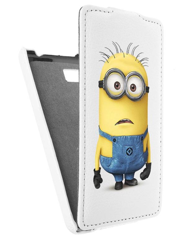 

Чехол Armor Case для HTC Desire 400 Дизайн 10, Белый