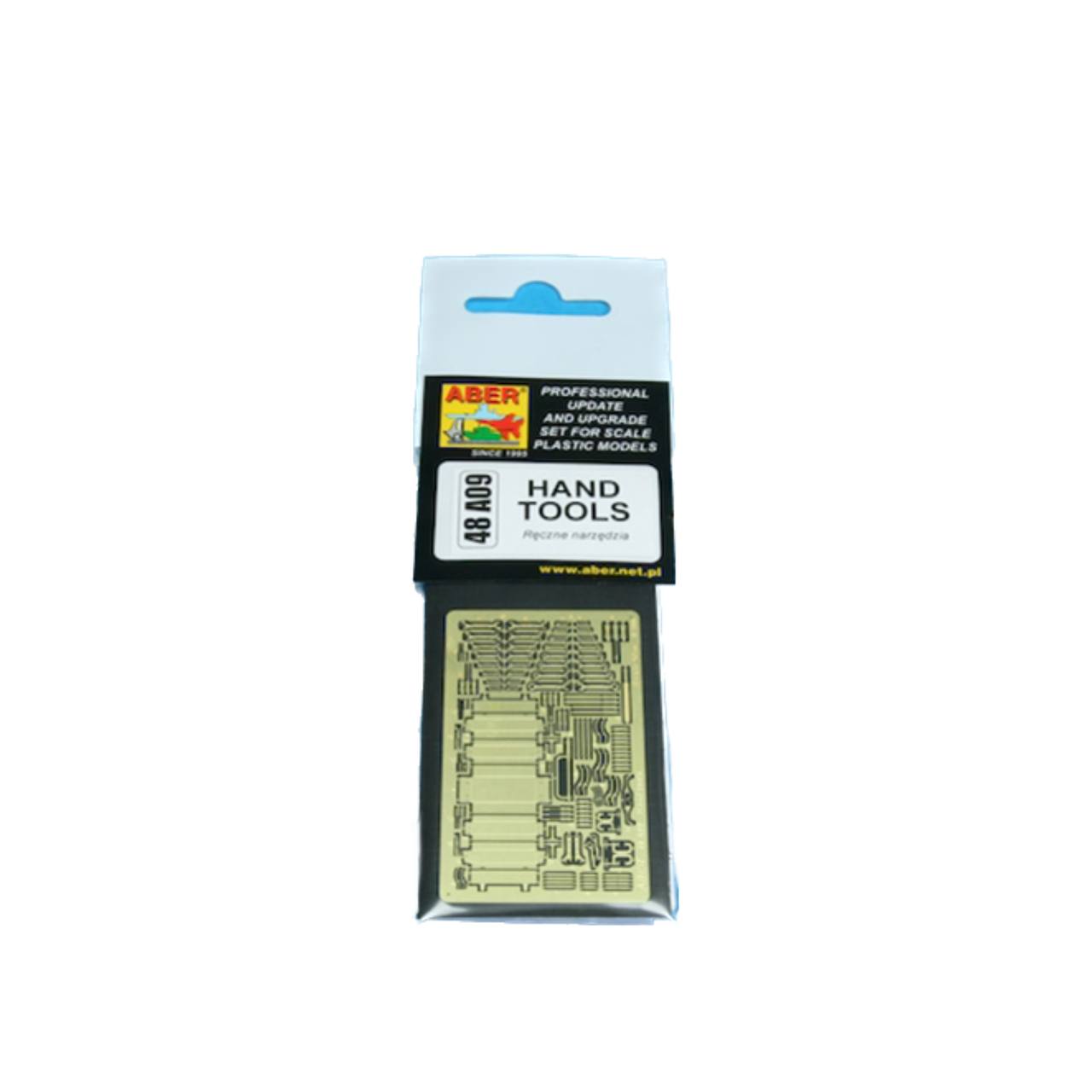 

48 A09 Aber 1/48 Фототравление Hand tools, Однотонный, 48 A09