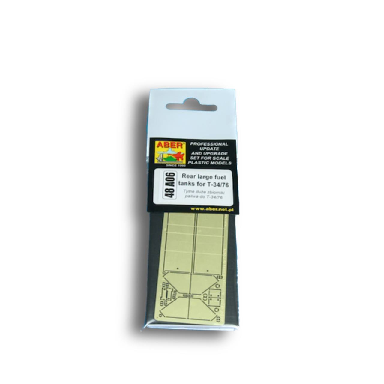 

48 A06 Aber 1/48 Фототравление Rear large fuel tanks for 34/76, Однотонный, 48 A06