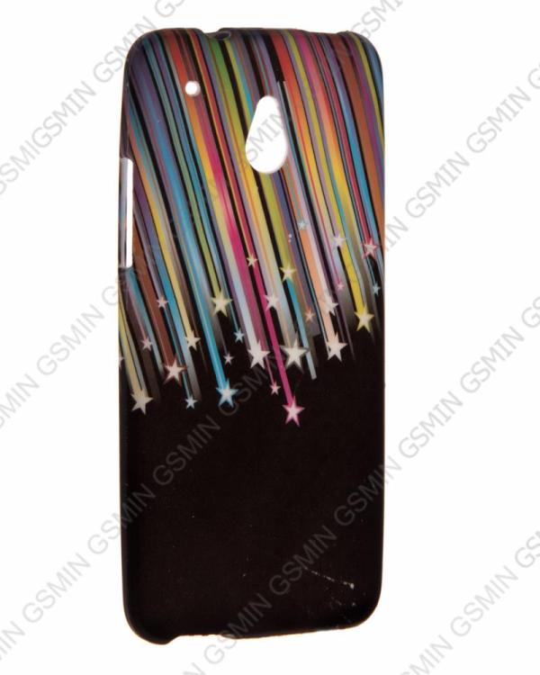 

Чехол NoBrand для HTC One Mini c рисунком N9, Разноцветный