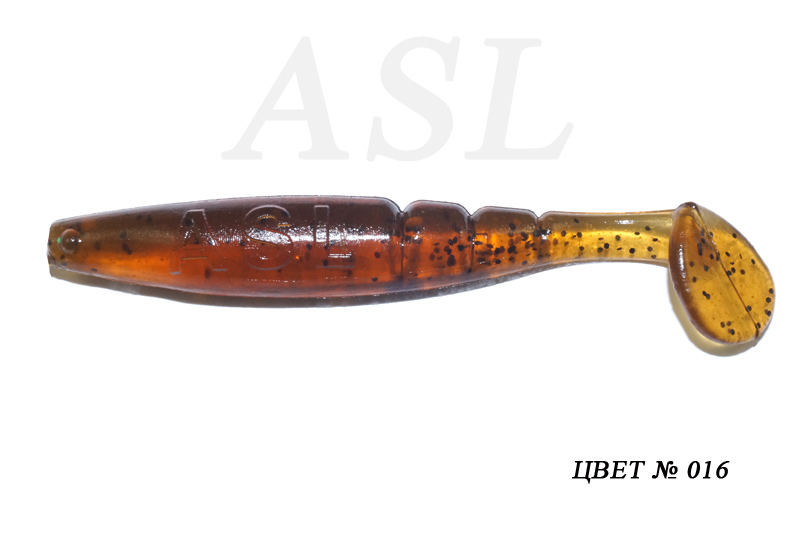 

Силиконовая приманка ASL Самурай цв. 016 L-7,5см 6шт/уп, Самурай
