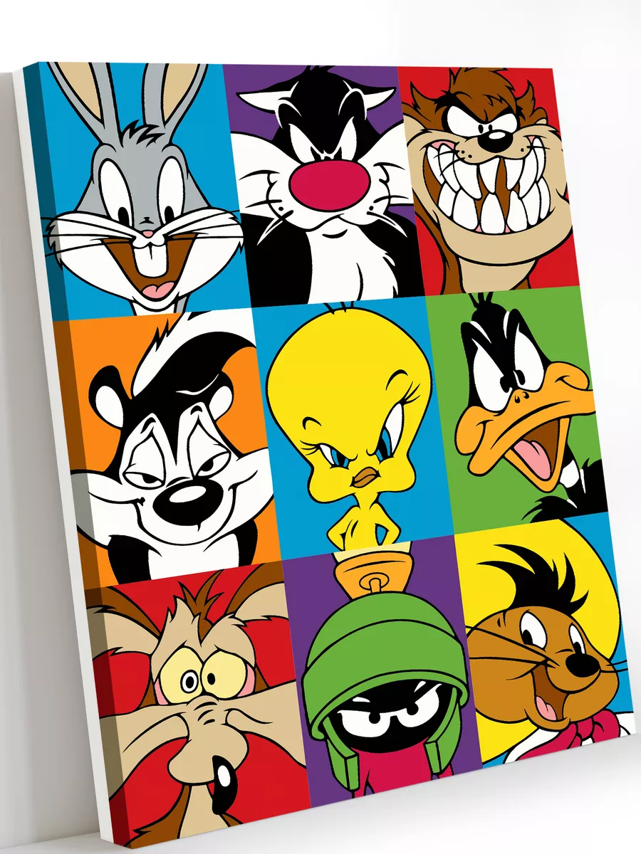 

Картина по номерам (Живопись по номерам) Art on Canvas AC013 Warner Brothers 40*50, AC10