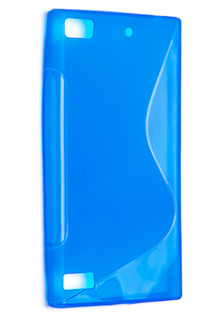 

Чехол NoBrand для BlackBerry Z3 Blue, Белый