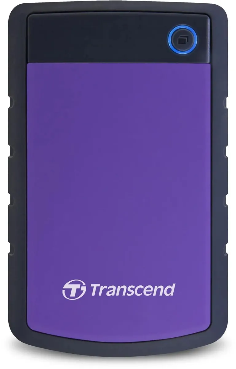 

Внешний жесткий диск Transcend StoreJet 25H3 1 ТБ (TS1TSJ25H3P), Фиолетовый;черный, StoreJet 25H3