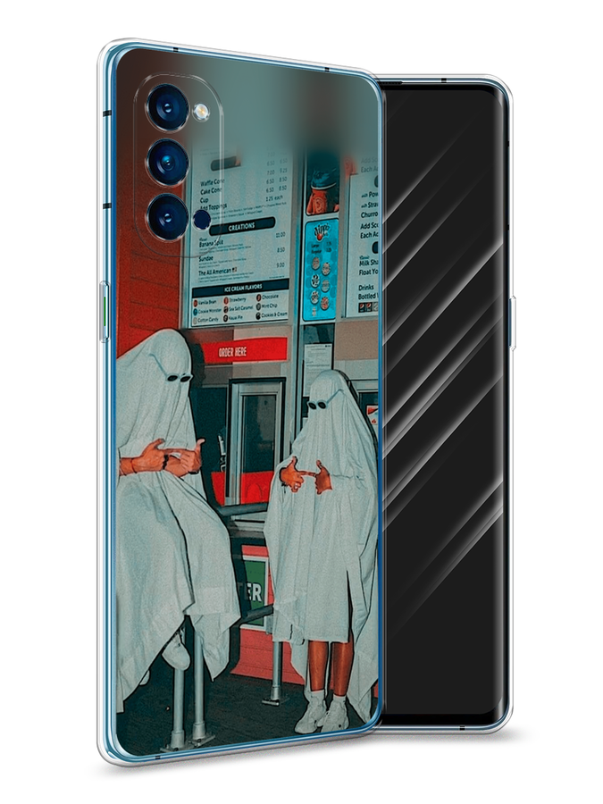 

Чехол Awog на Oppo Reno 4 Pro 5G "Chillin Killin", Разноцветный, 253750-9