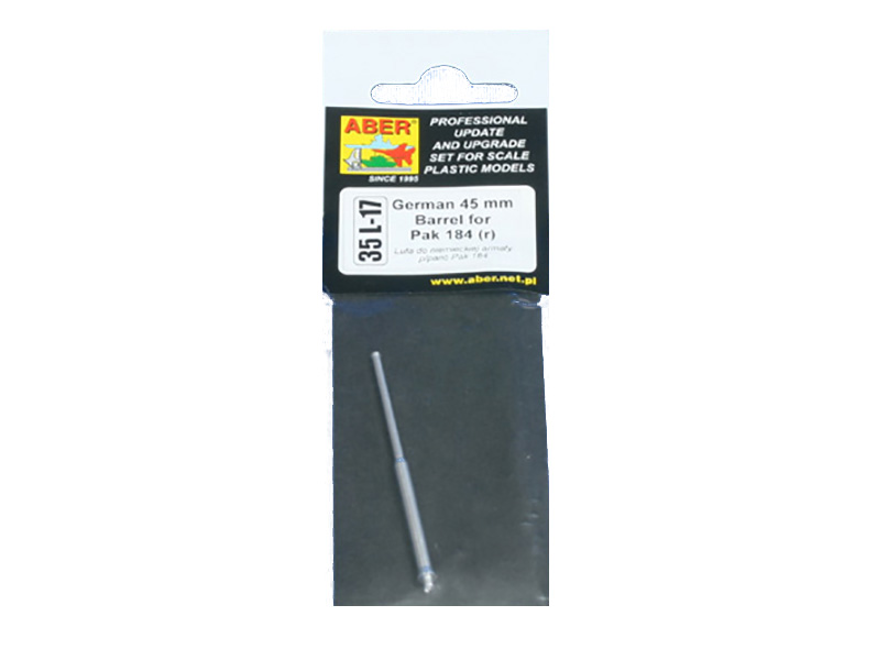 

35 L-17 Aber 1/35 German 45mm barrel for Pak 184 r, 35 L-17