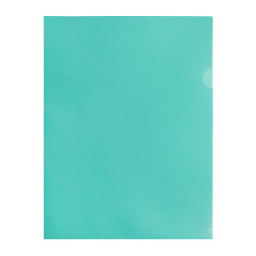 

Упаковка папок-уголков Бюрократ Pastel -EPAST/GRN, A4, пластик, 0.18мм, мятный, Зеленый