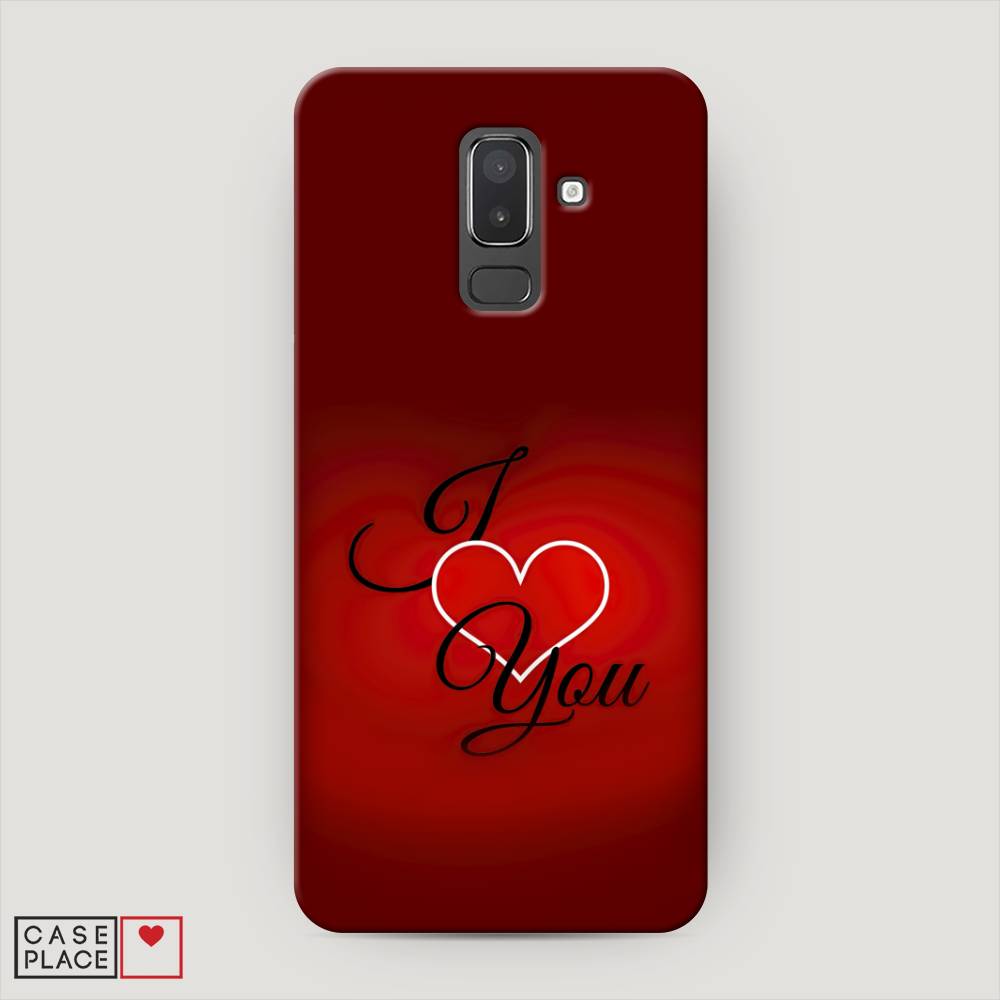

Чехол Awog "I love you 3" для Samsung Galaxy J8