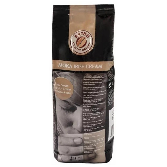 Кофе Satro Quality Drinks Moka Irish Cream напиток кофейный раств., 1кг