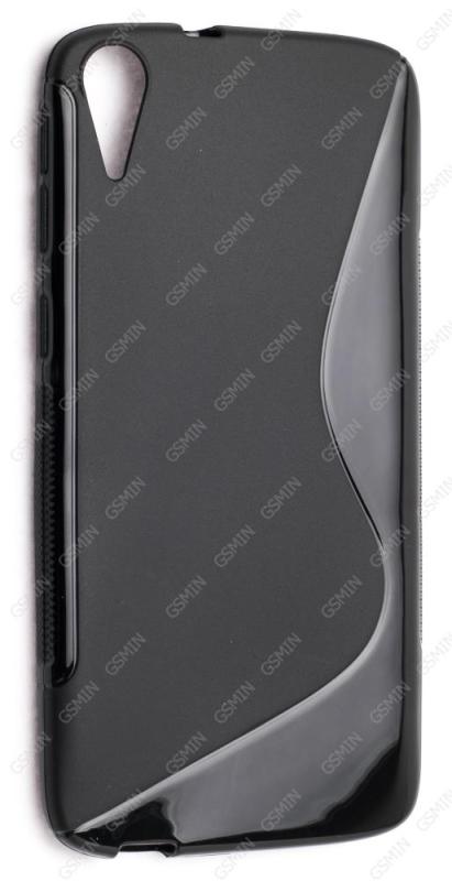 Чехол силиконовый для HTC Desire 828 Dual Sim S-Line TPU (Черный)