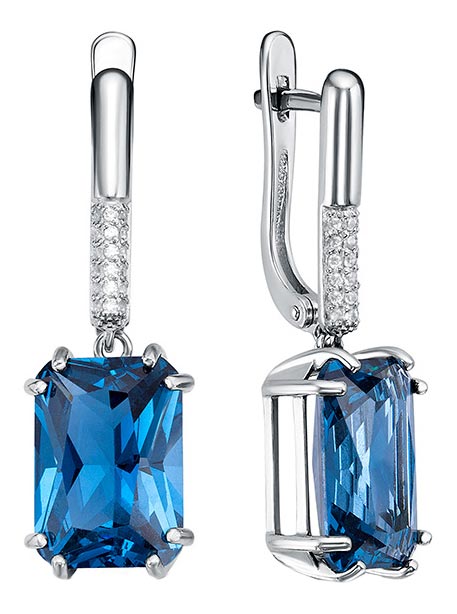 

Серьги из серебра с фианитом Империал S2114/Ag-680/5, S2114/Ag-680/5