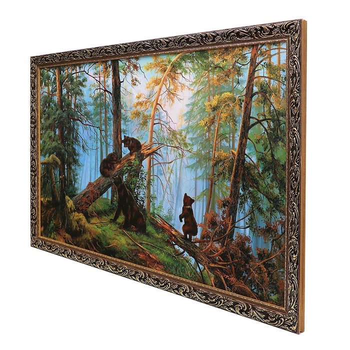 

КНР "Мишки на дереве", 67х107 см