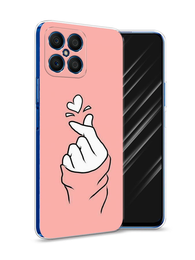 

Чехол Awog на Honor X8 "Любовь-щелк", Оранжевый, 6107650-7