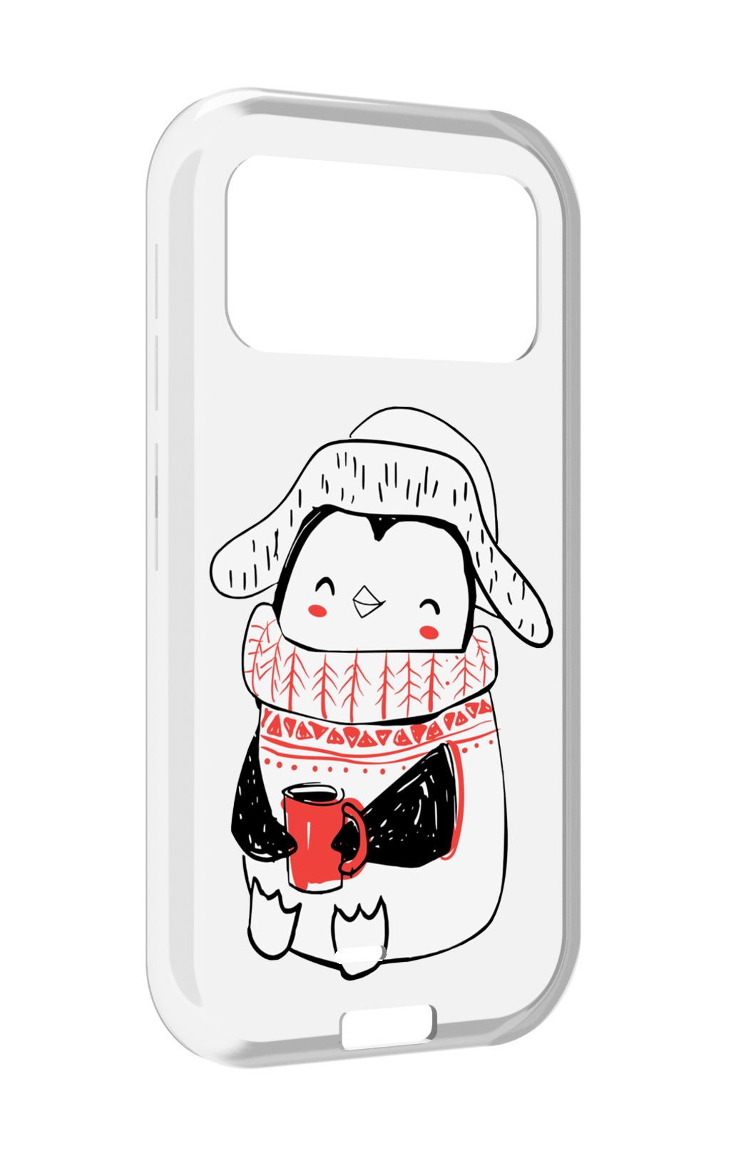 

Чехол MyPads Милый пингвин для Oukitel F150 H2022, Прозрачный, Tocco