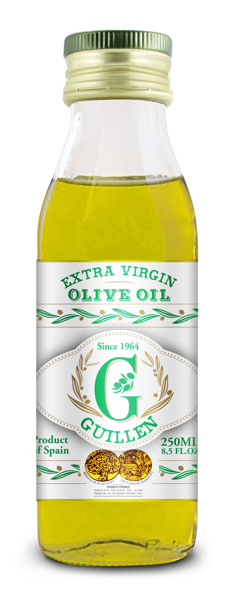 

Масло GUILLEN Extra Virgin оливковое 250мл, 32111