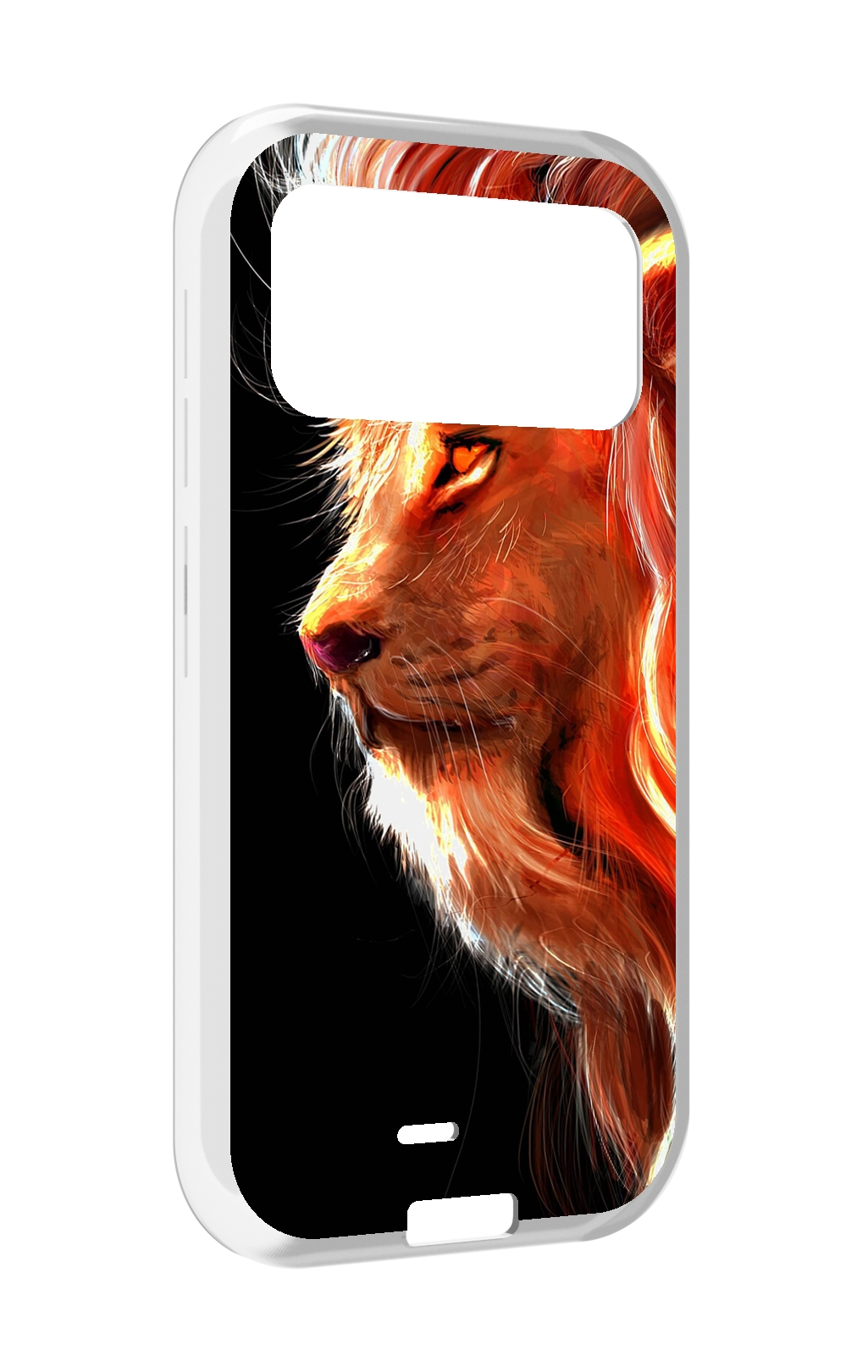 

Чехол MyPads Арт-рисунок-льва мужской для Oukitel F150 H2022, Прозрачный, Tocco