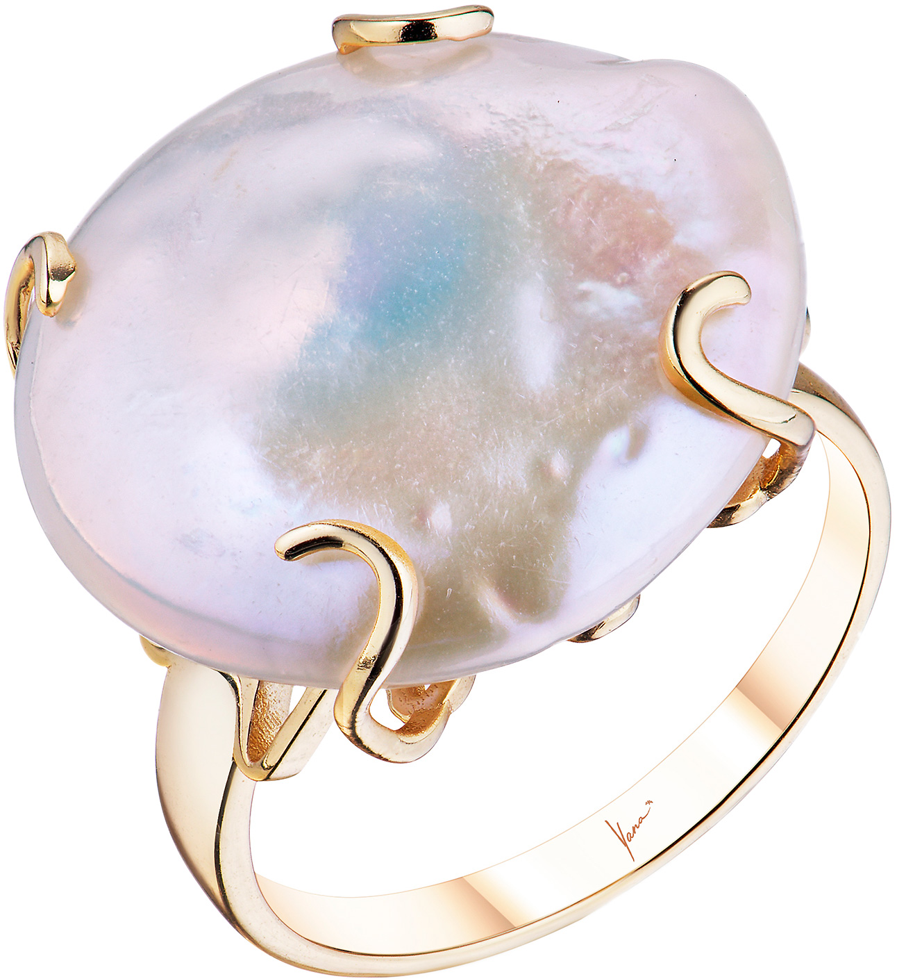 

Кольцо из серебра с жемчугом Yana Jewellery 222/01Y-pearl, 222/01Y-pearl
