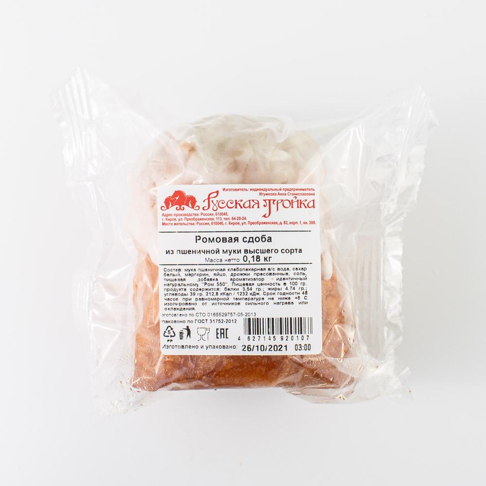 

Сдоба Русская Тройка Ромовая, 180 г