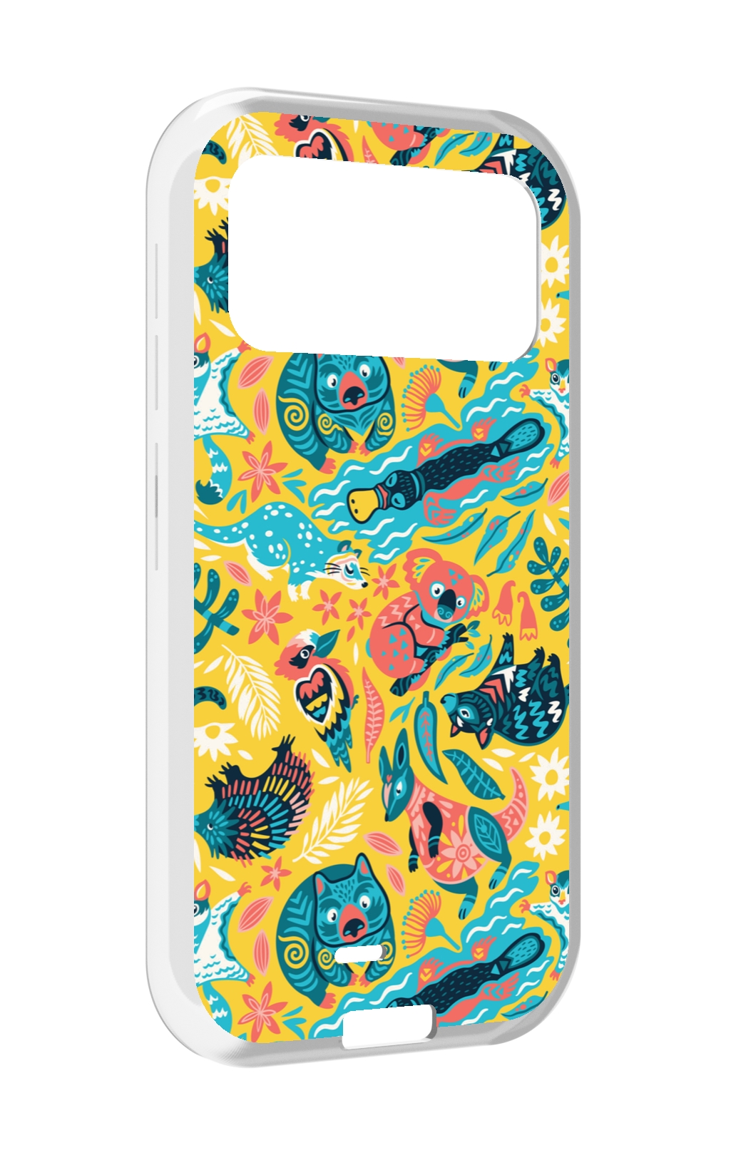 

Чехол MyPads seamless-pattern для Oukitel F150 H2022, Прозрачный, Tocco