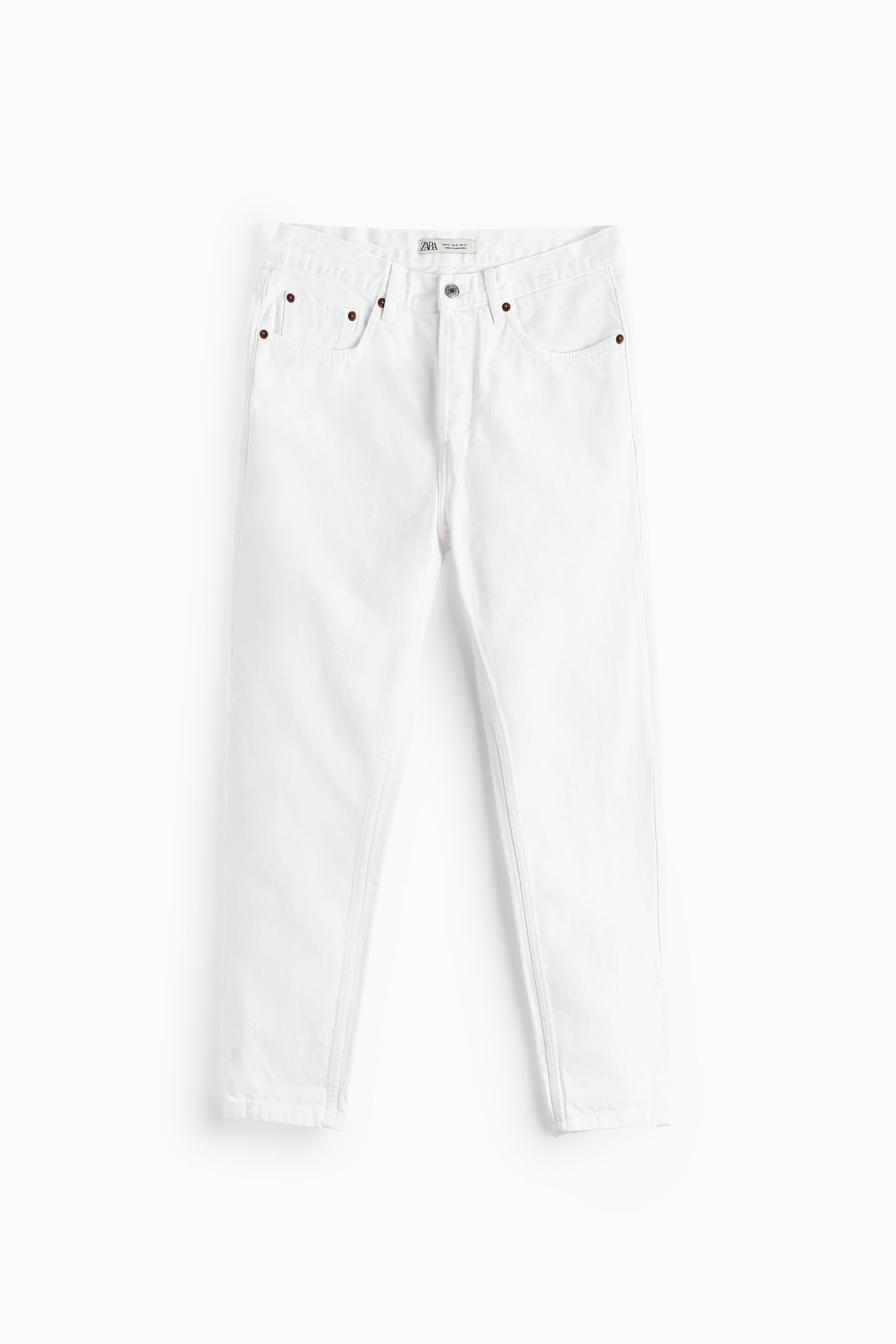 

Джинсы мужские ZARA 08062375 белые 44 (доставка из-за рубежа), 08062375