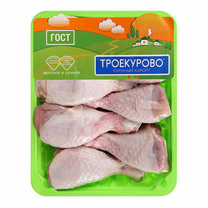 

Голень цыпленка-бройлера Троекурово охлажденная, 0,9-1 кг