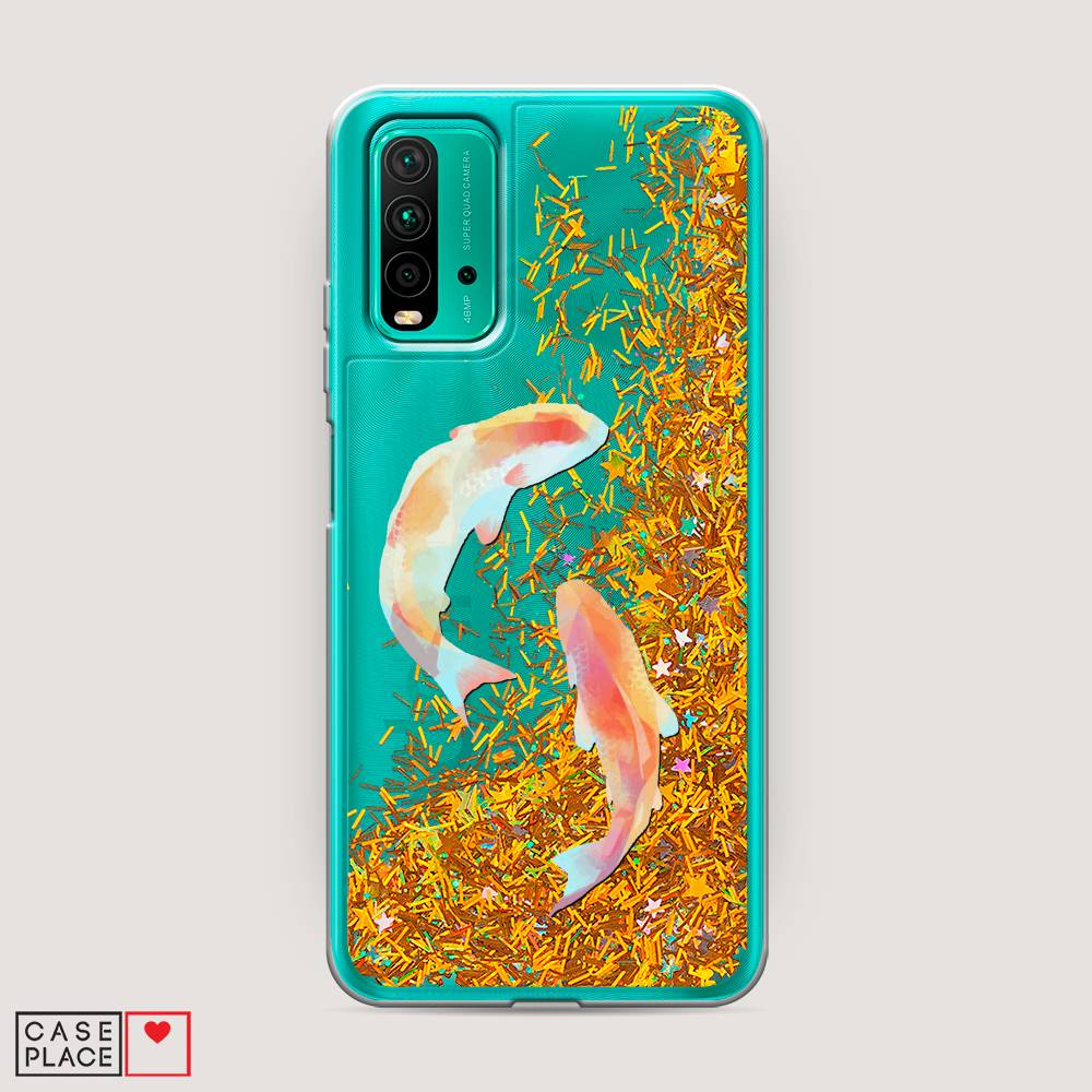 

Чехол Awog на Xiaomi Redmi 9T "Акварельные карпы", Разноцветный, 39890-1