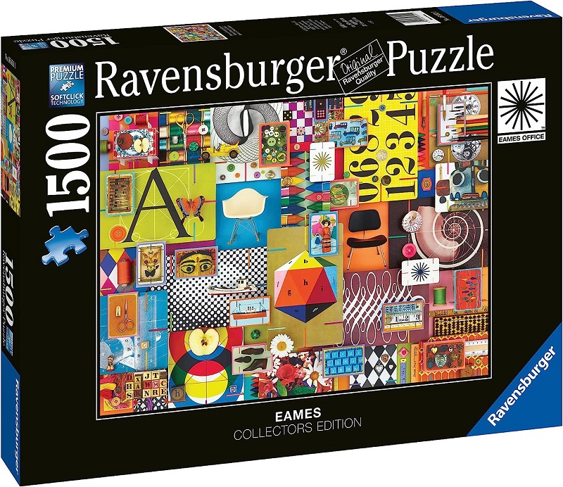 

Пазл Ravensburger 1500 Eames ИМС К арт очный домик, арт 16951