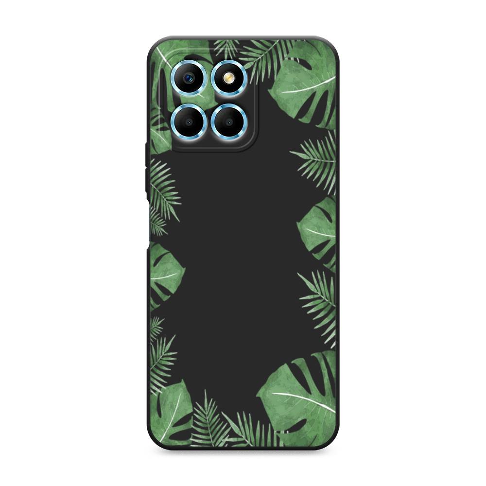 

Чехол Awog на Honor X6/X6s "Листья папоротника рамка", Зеленый, 6120252-1
